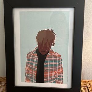 Chance the rapper framed print